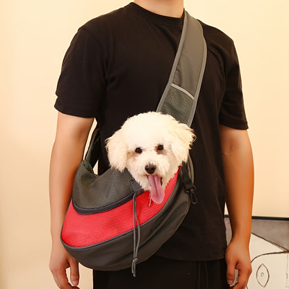 Pet Carrier Backpack - Portable Crossbody Travel Bag