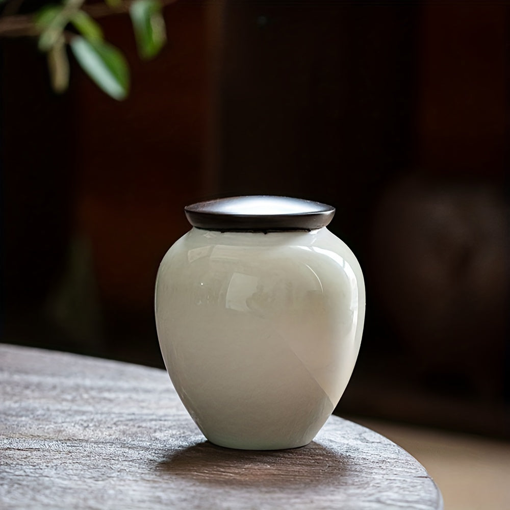 Pet's  Ceramic Cremation Jar For Ashes