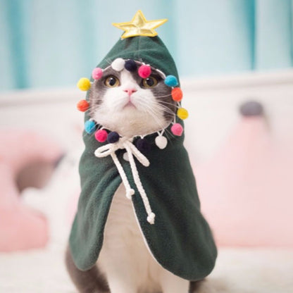 Christmas Pet Cloak for Festival