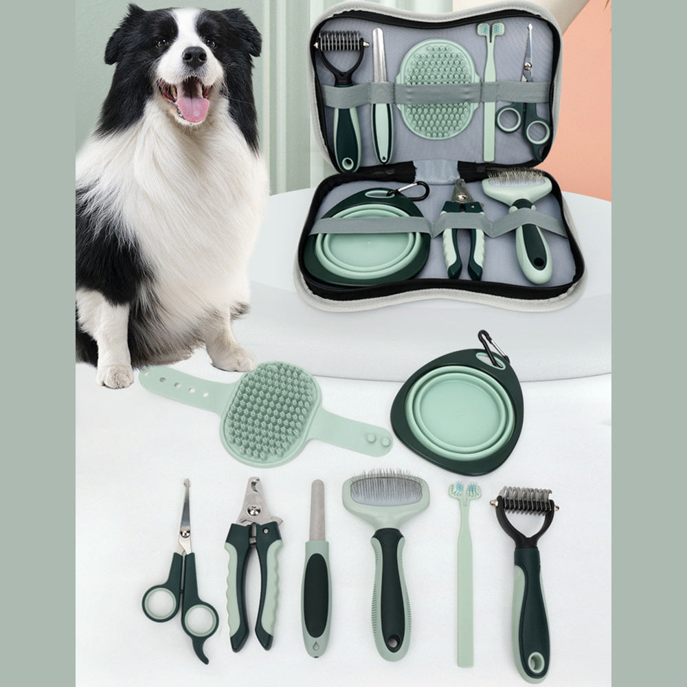 Dog Clippers, Professional Dog Grooming Kit, Cordless Dog Grooming Clippers For Thick Coats