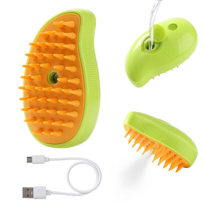 Cat Steam Brush for Shedding