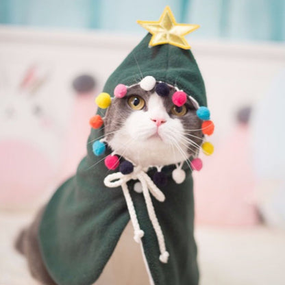 Christmas Pet Cloak for Festival