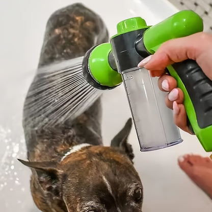 Pet Shower Pressure Washer Nozzles With Soap Dispenser Bottle