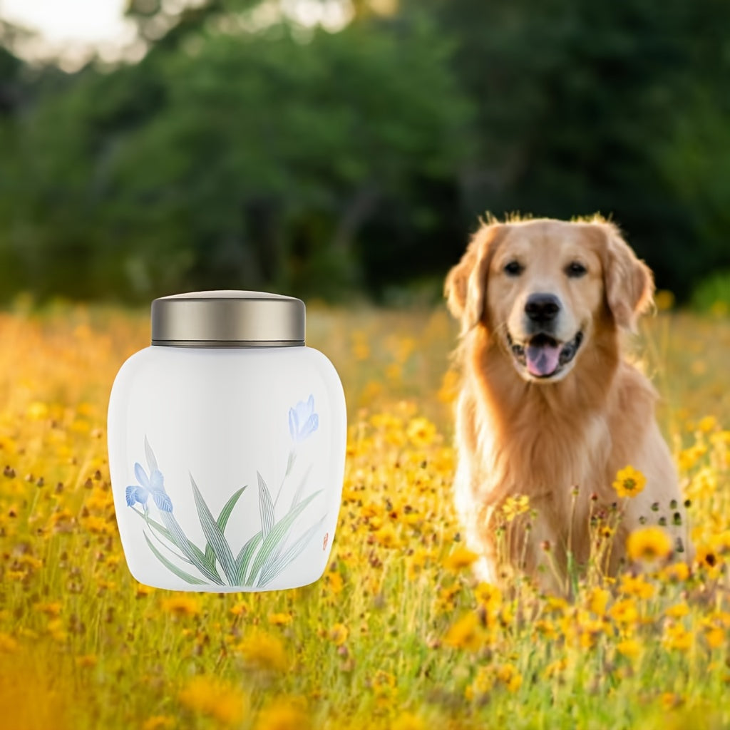 Ceramic Memorial Urn for Beloved Pets