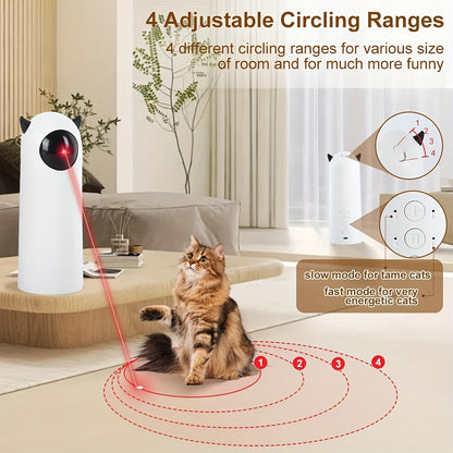 Charging infrared laser automatic cat teasing toys