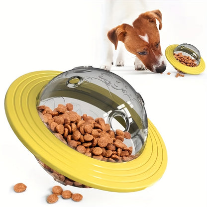 Dog UFO toy with slow food function