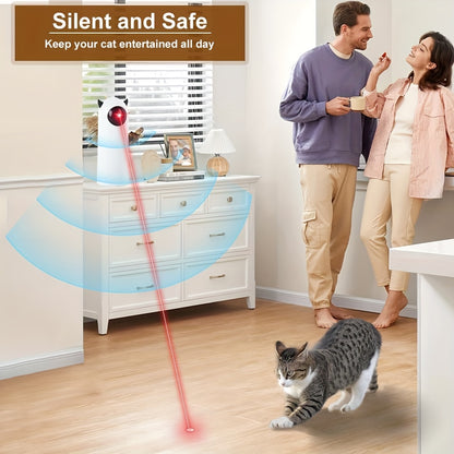 Charging infrared laser automatic cat teasing toys