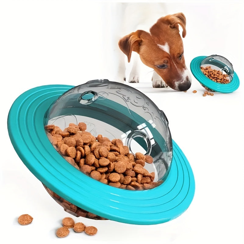 Dog UFO toy with slow food function