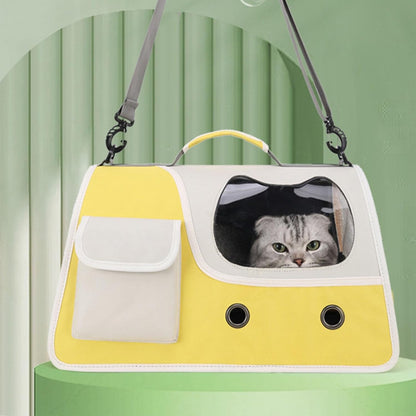 Folding Breathable Large Capacity Pet Carrier with Window Pet Bag