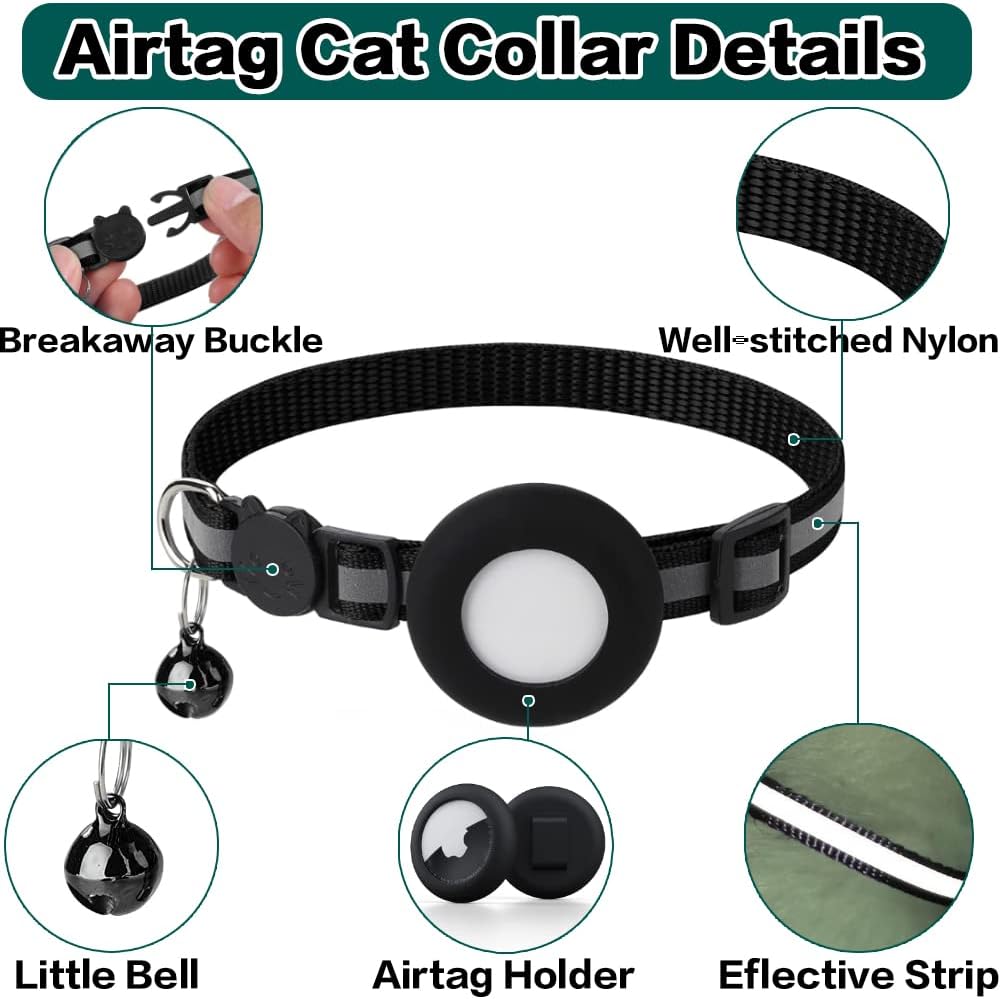 Airtag Cat Collar Breakaway