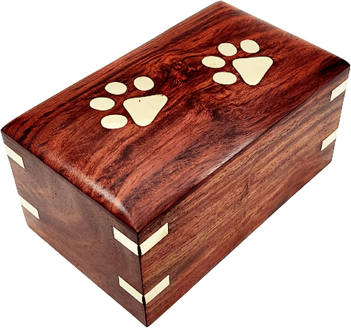 Rosewood Wooden Pet Urn