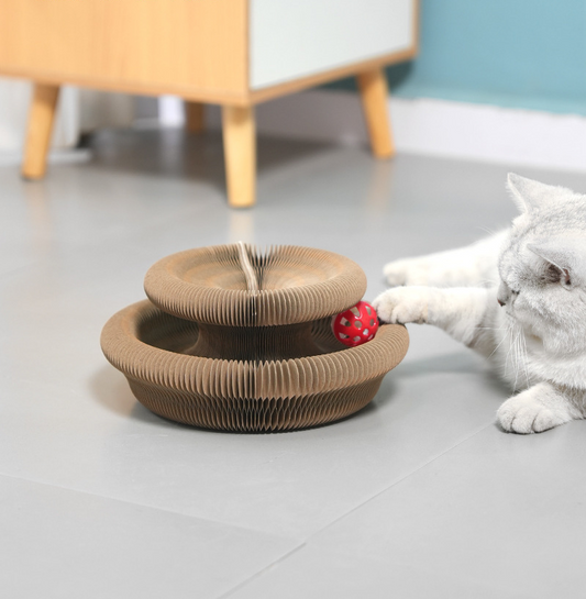 Foldable Cat Scratch Board