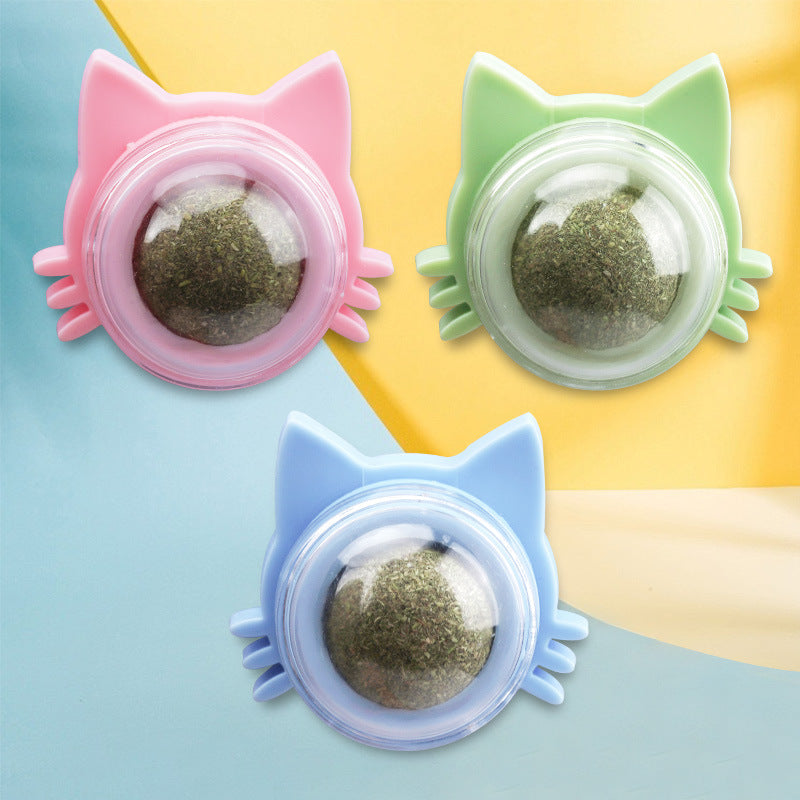 Catnip Ball Toys For Cats Licking