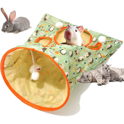 Tunnel Bag Foldable Interactive Cat Toys