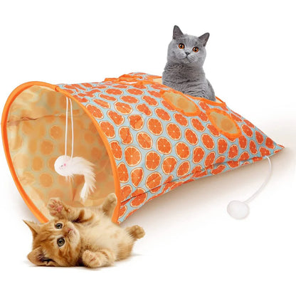 Tunnel Bag Foldable Interactive Cat Toys