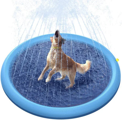 Pet Swimming Pool and Water Sprinkler Pad