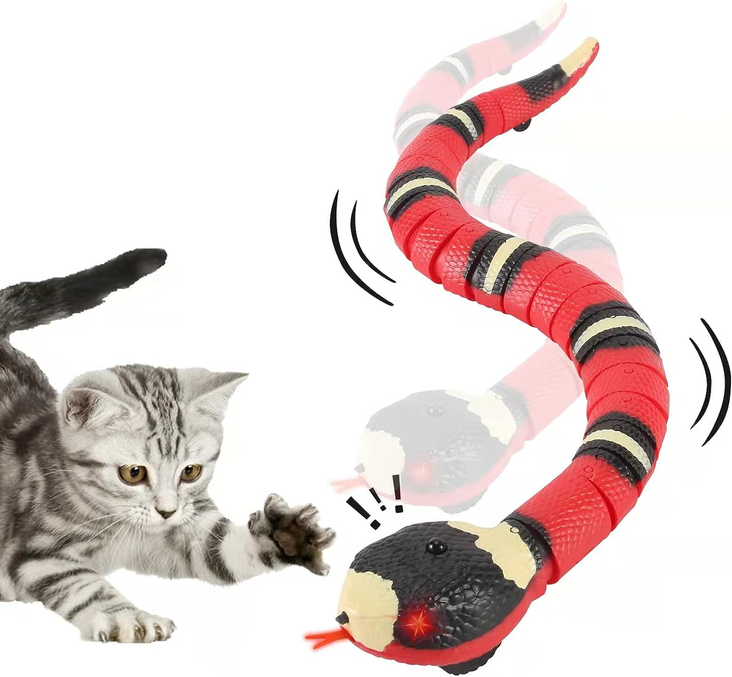 Snake RC Toy For Cats