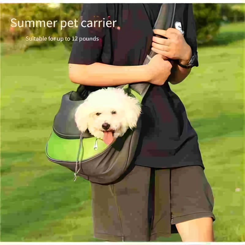 Pet Carrier Backpack - Portable Crossbody Travel Bag