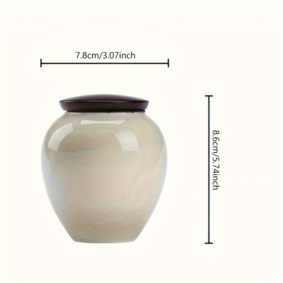 Pet's  Ceramic Cremation Jar For Ashes