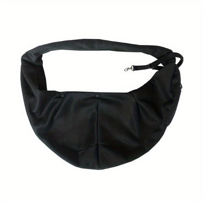 Portable Hands-Free Pet Messenger Bag - Breathable and Comfortable for Dogs and Cats on the Go