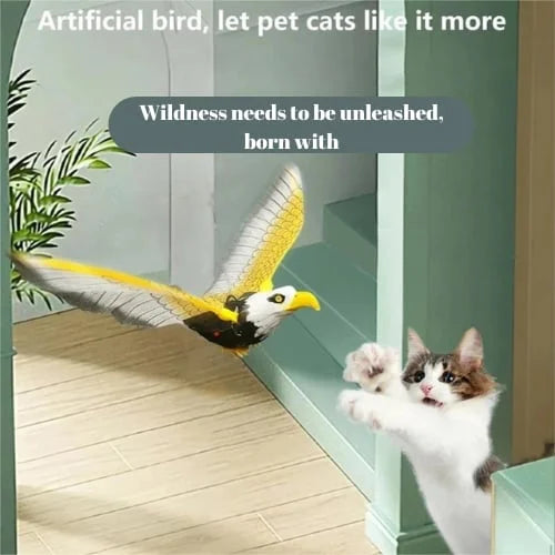 Automatic Moving Simulation Bird Interactive Cat Toy