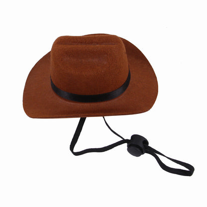 Adjustable Pet Cowboy Hat