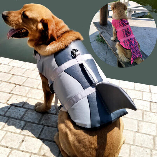 Dog Life Jacket Swimming Vest