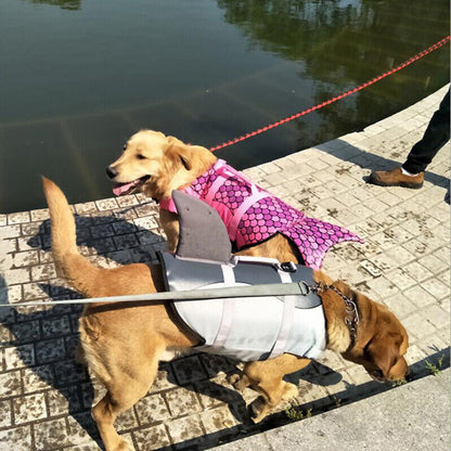 Dog Life Jacket Swimming Vest