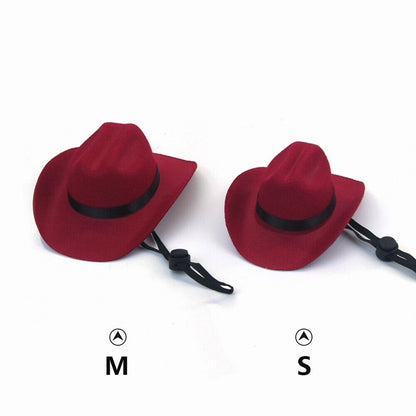 Adjustable Pet Cowboy Hat