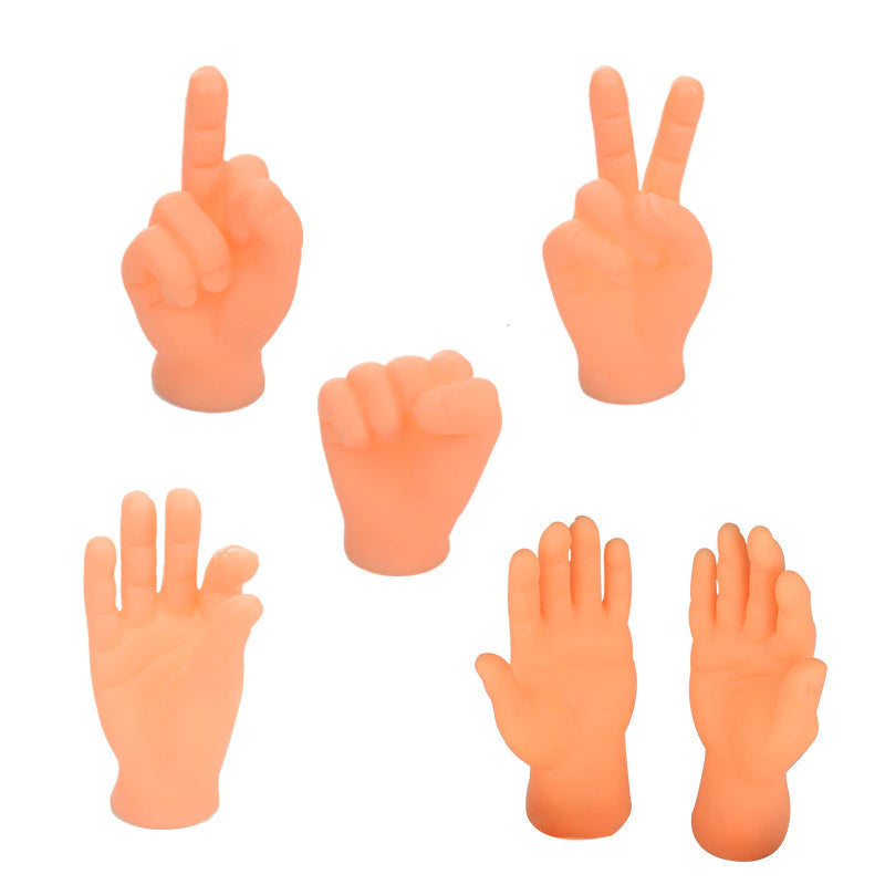 6pcs Small Silicone Gloves Pet Toys